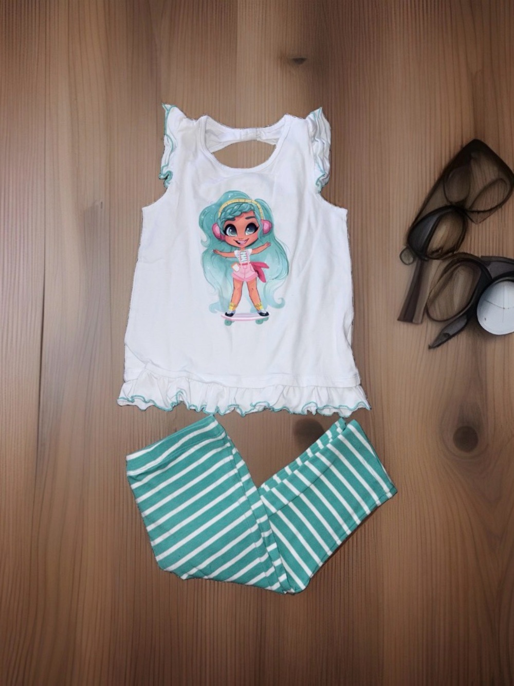 PatPat Hairdorables Two Piece Outfit 4/5